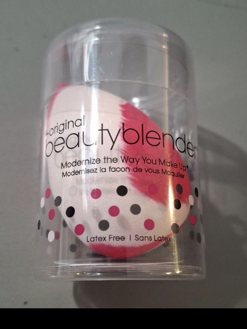 BeautyBlender Pink & White Swirl Makeup Sponge